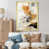 Gold Single Picture Framed