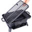 Barbecue portatif en fonte - polyvalent pour différents aliments, camping idéal et pique-nique, rétention de la chaleur, expériences culinaires en plein air