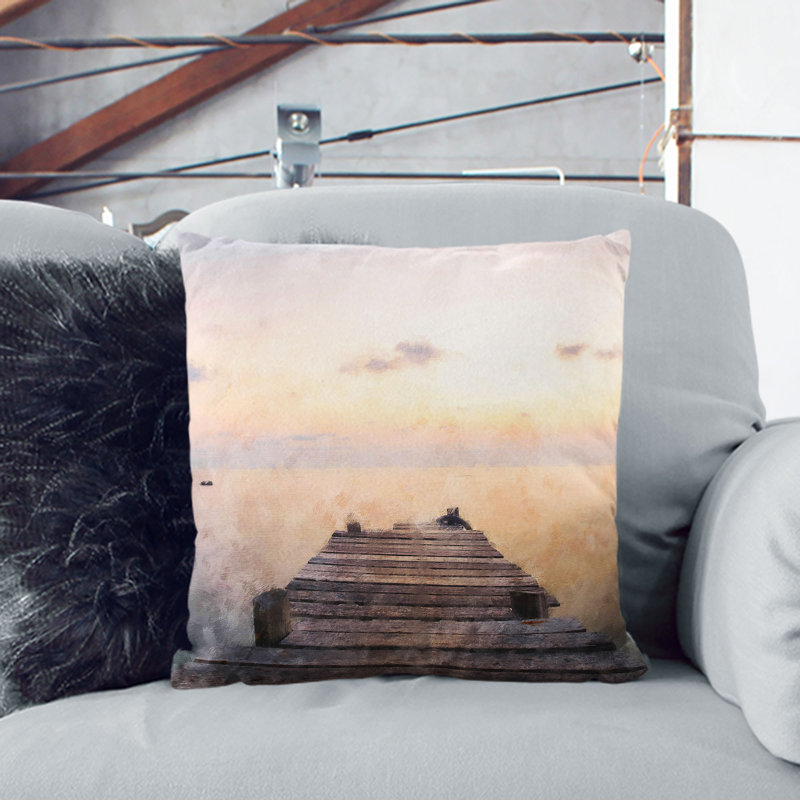 Square Cushion, Black, 40cm H x 40cm W x 15cm D