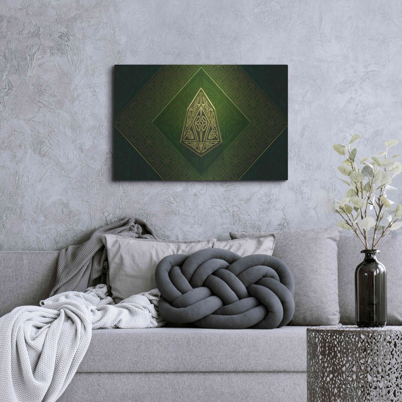 «Celtic Knot EOS Crypto» par Katalina Ooma, H 24 po x l 36 po