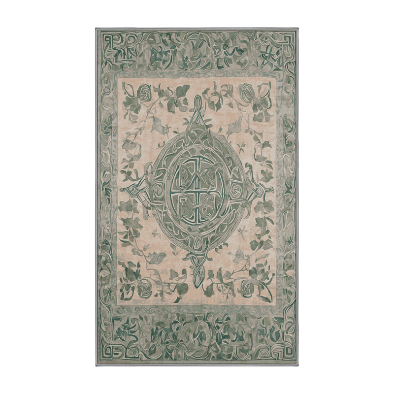 Silky Soft Plush Gray Area Rug, Rectangle 5' x 8'
