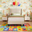 Structure de lit simple avec tête de lit ajustable, lit plateforme tapissier en velours-1584971108-1598299898