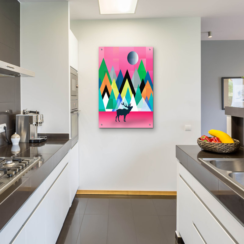 «Cute Deer» par Mark Ashkenazi, H 36 po x l 24 po x P 0,2 po