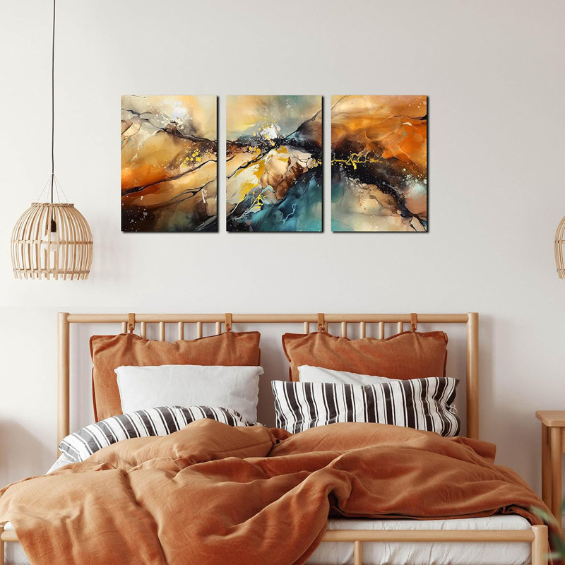 3 Piece Wrapped Canvas Print