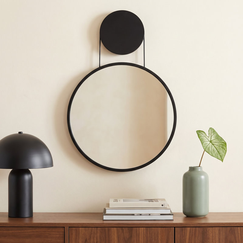 Pharrell Metal Round Wall Mirror