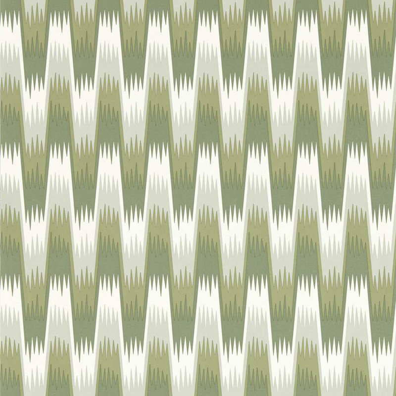 Henry Holland Abstract Non-Woven Wallpaper Double Roll, Matcha