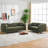 Hoggard 61.39" Bouclé Fabric Loveseat | Teddy Upholstery-2066696913