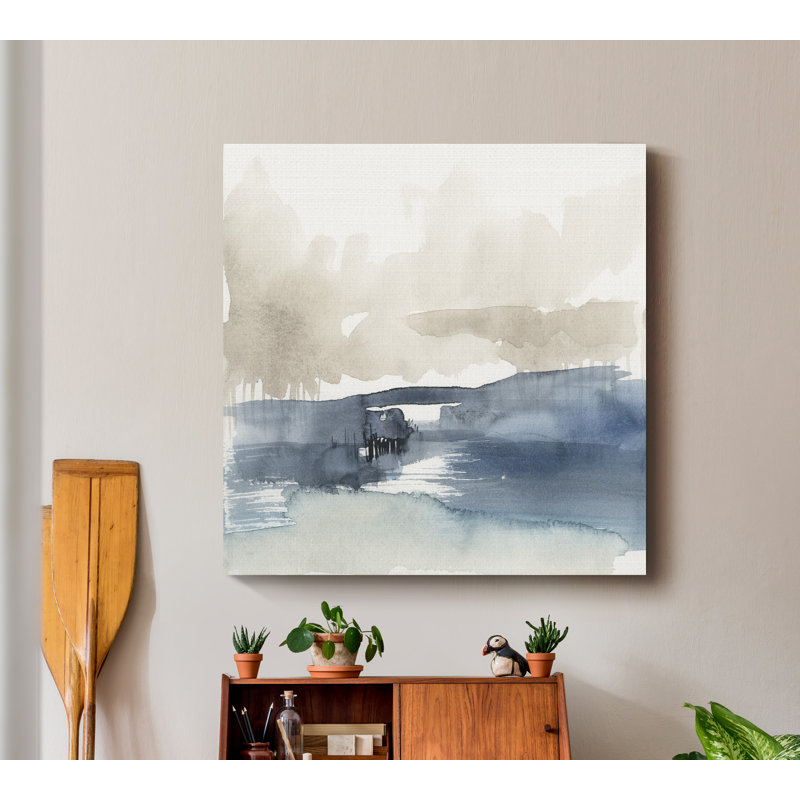 «Fog on the Horizon IV», reproduction sur toile tendue, H 16 po x l 16 po x P 1 po