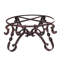 High End Coffee Table Snazzy Scroll Round Hammer Copper Top -1212 Aaa