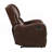 Reclining Chair 1Pc Comfort Seating Faux Leather Upholstery Living Room Furniture Solid Wood-2088352856