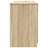 Vidaxl Desk Sonoma Oak 140X49x76 Cm Engineered Wood