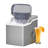 Cowsar 26 Lb. Daily Production Clear Ice Countertop Ice Maker, 2 Ice Cube Sizes Available, Automatic Cleaning-101119301