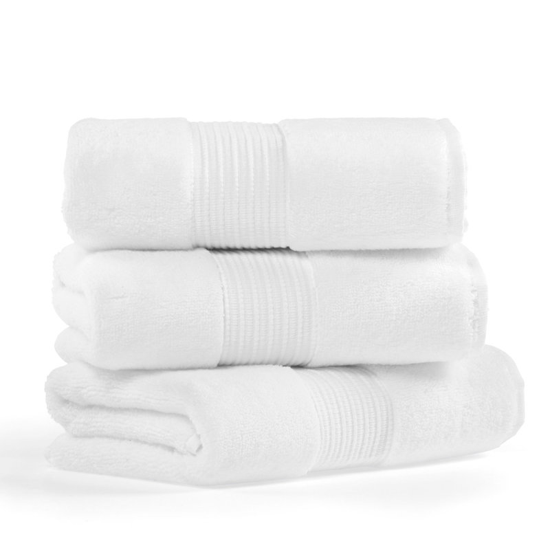 Luxurious 100% Cotton Bath Towel, White, 39.4 x 70.9 inches | 450 g/m², Soft & Absorbent | Machine Washable, Gentle Cycle, Tumble Dry Low | Perfect for Spa, Home, and Gym Use, Premium Quality Towel