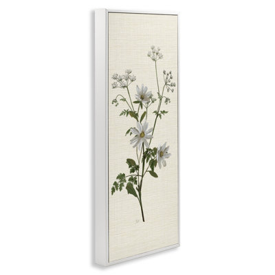 Budding Wild Herbs Framed Giclee Art, design by Nan