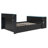 Modern Bed With Computer Desk, Trundle And Lighted Headboard, Wooden Daybed-1456480013-1456480000