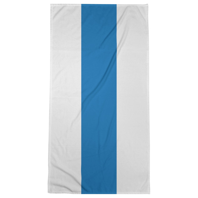 Cotton Blend Lightweight Bath Towel, Royal Blue