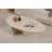 Modern Coffee Table, Travertine Color, 120 x 40 x 65 cm, 100% Melamine Coated Particle Board, Thickness: 0 cm, Sleek Design & Durable Finish, For Living Room & Contemporary Spaces-1422243865