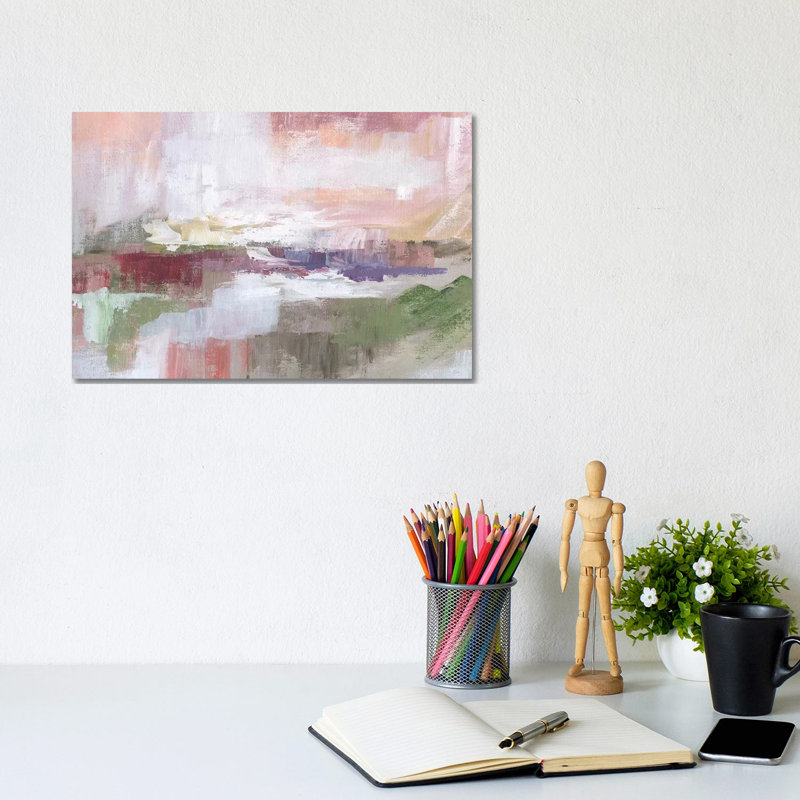 Strawberry Fields 1 Piece Wrapped Canvas Wall Art, 20.32 cm H x 30.48 cm W