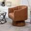 Fauteuil demi-tonneau pivotant en similicuir-1782786450-1753182481