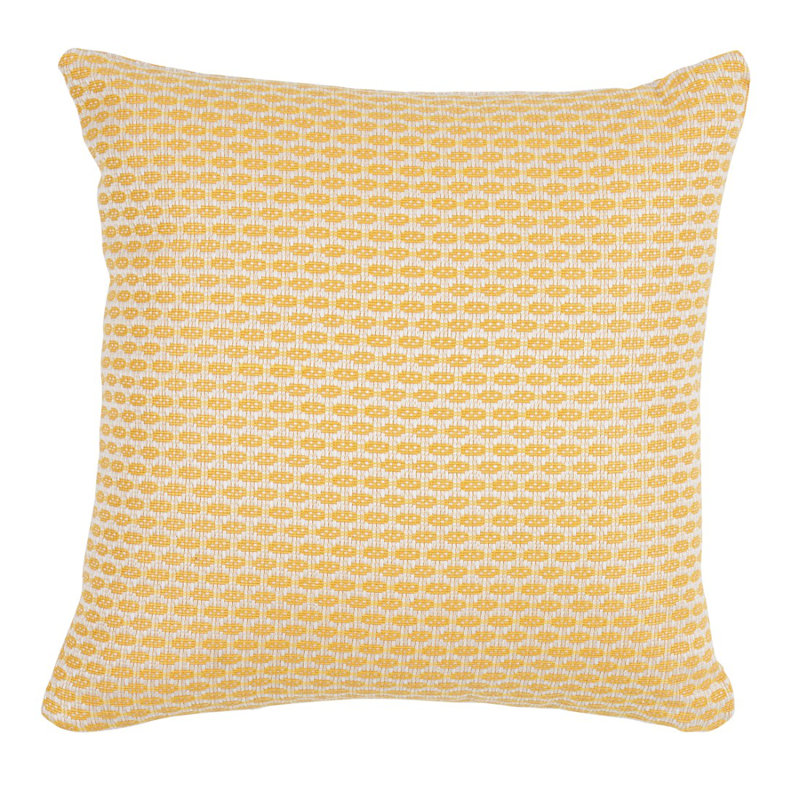 Hickox I/O Pillow, Yellow, 20" x 20"