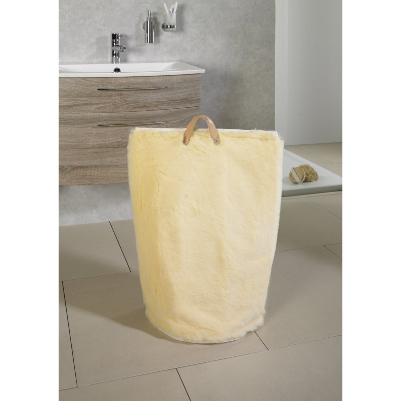 Laundry Bag with Handles, Beige