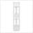 Iris Corner Bookcase, 5-Tier Shelving Unit