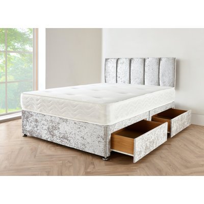 Aaziyah Upholstered Bed with Mattress