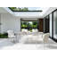 Garden Dining Table SOVARETO 180 cm 90 cm Marble Effect  Marble-1576150091-1576150103