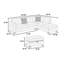 Canapé modulaire rembourré avec USB et repose-pieds avec rangement-855331838