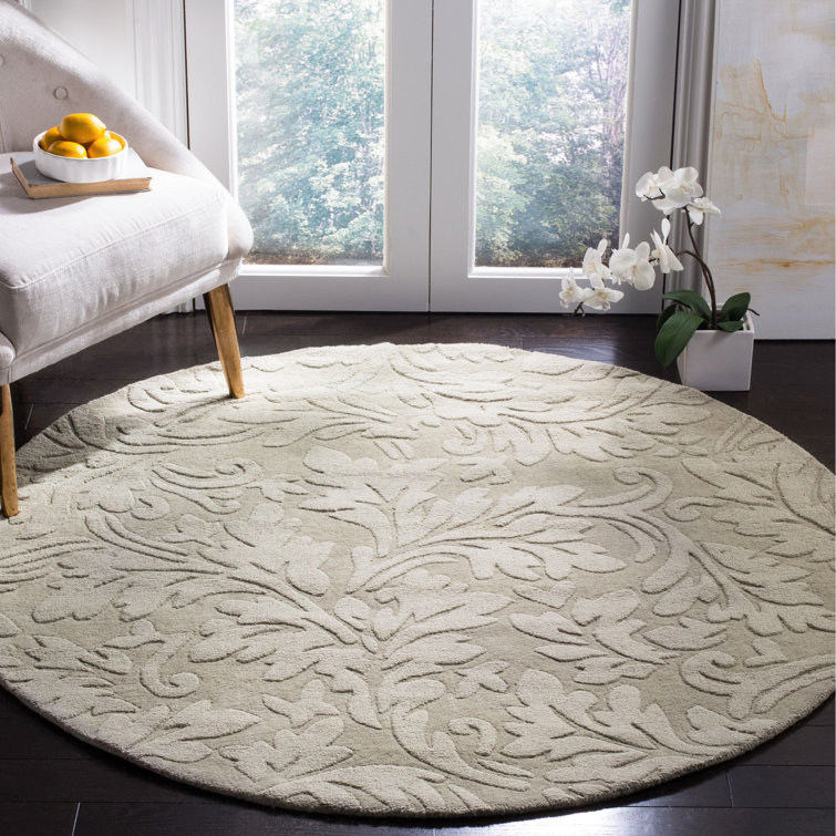Montreal Hand Loomed Wool Floral Rug