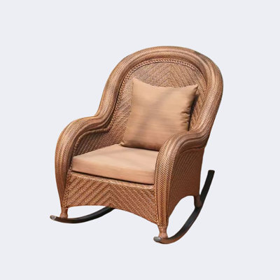 Chaise berçante pour l'extérieur