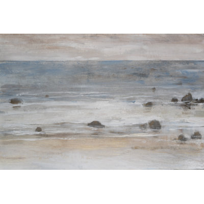 Shimmering Shore II by Tim OToole - Wrapped Canvas Print