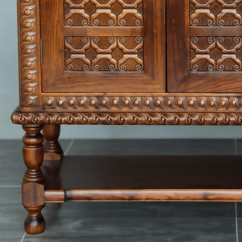 Buffet de rangement Vintage Exotic, Brun