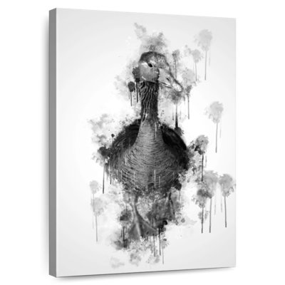 Brampt Duck Black And White