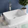 Ceramic Rectangular Vessel Bathroom Sink