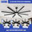 Solida 96'' Ceiling Fan with LED Lights