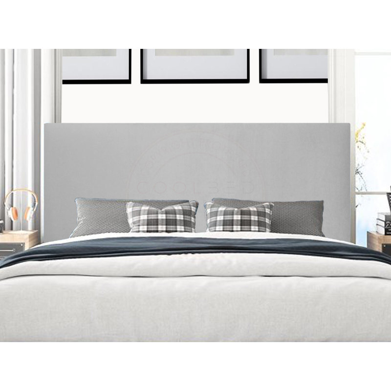 Ghazl Upholstered Headboard, Small Single (2'6), Mink