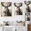 Keao Afrique Antilope gracieux saut - impression-389853617-389853616