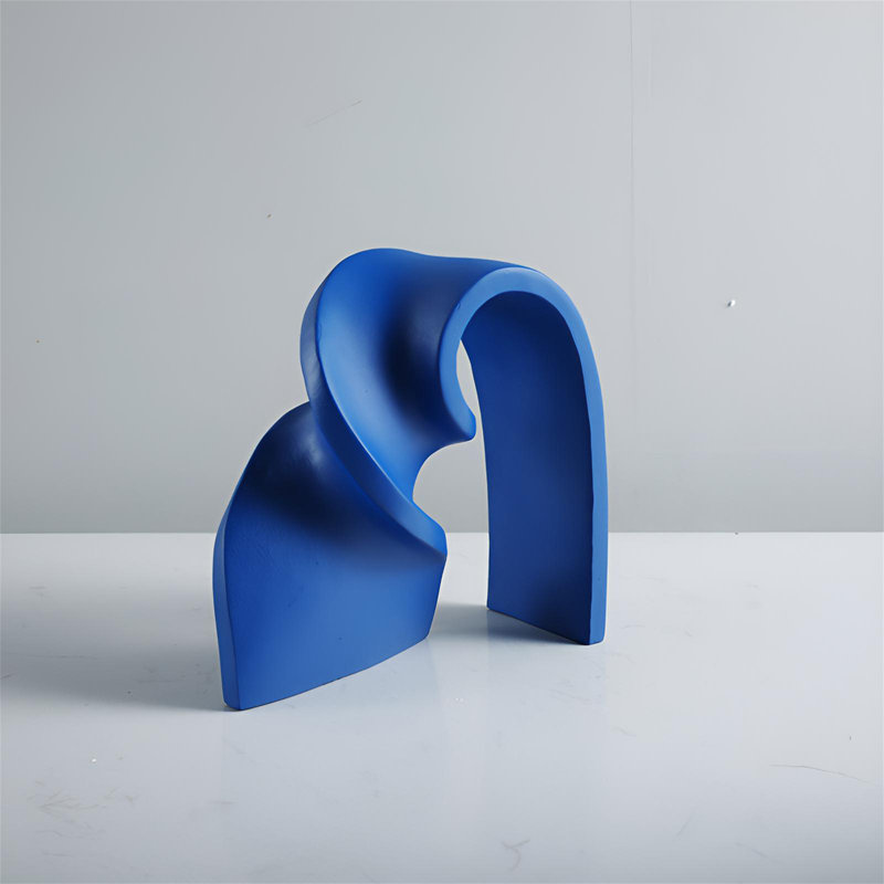 Présentoir de salon élégant et élégant, Bleu