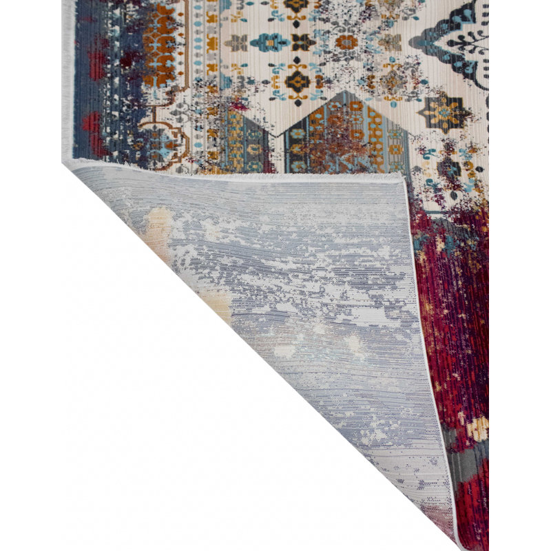 Zermeno Oriental Indoor Rug, Rectangle 2' x 3'