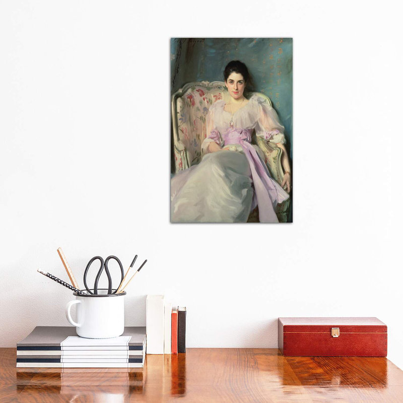 Lady Agnew Of Lochnaw, C.1892-93 by John Singer Sargent - Wrapped Canvas Painting, 30.48 cm H x 45.72 cm W