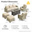 Ensemble de chaises berçantes d'extérieur 8 pièces-2090397759-2081582253