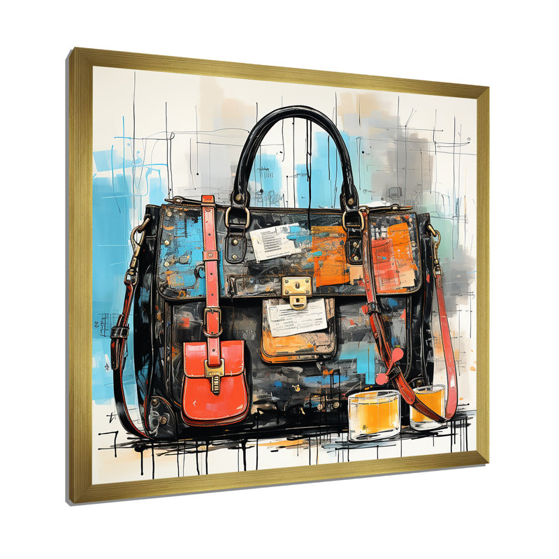 Accessoires de mode Chic Fashion, Cadre doré simple, H 16 po x l 16 po x P 1 po