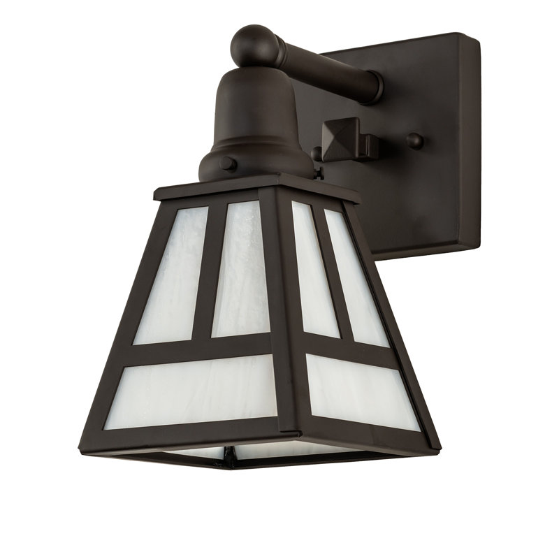 6" Wide "T" Mission Wall Sconce