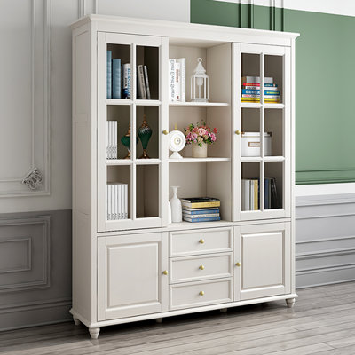 American style large capacity bookcase