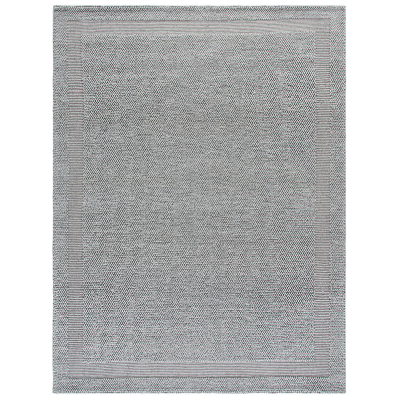 Natura Hand Woven Wool; Cotton; Recycled P.E.T Solid Color Indoor Rug, Rectangle 8' x 10'