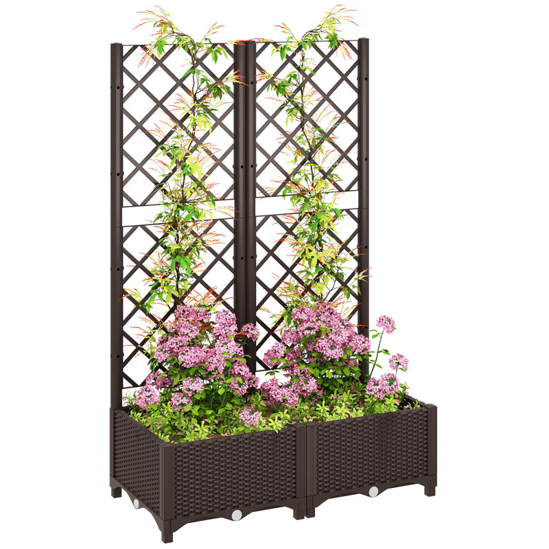 Raised Garden Bed, 123cm H x 80cm W x 40cm D