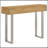 Harmony Natural And Silver 2-Drawer Console Table