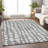 Premium Machine Washable Prisco Gray Rug-1752437849