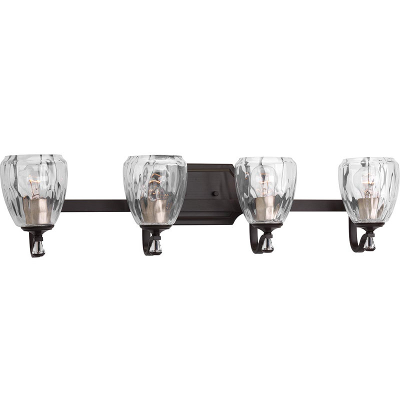 Aadian 4 - Light Dimmable Vanity Light, Antique Bronze
